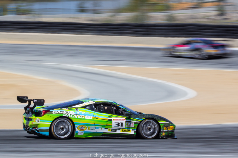 Illustration for article titled Ferrari Challenge at Laguna Seca